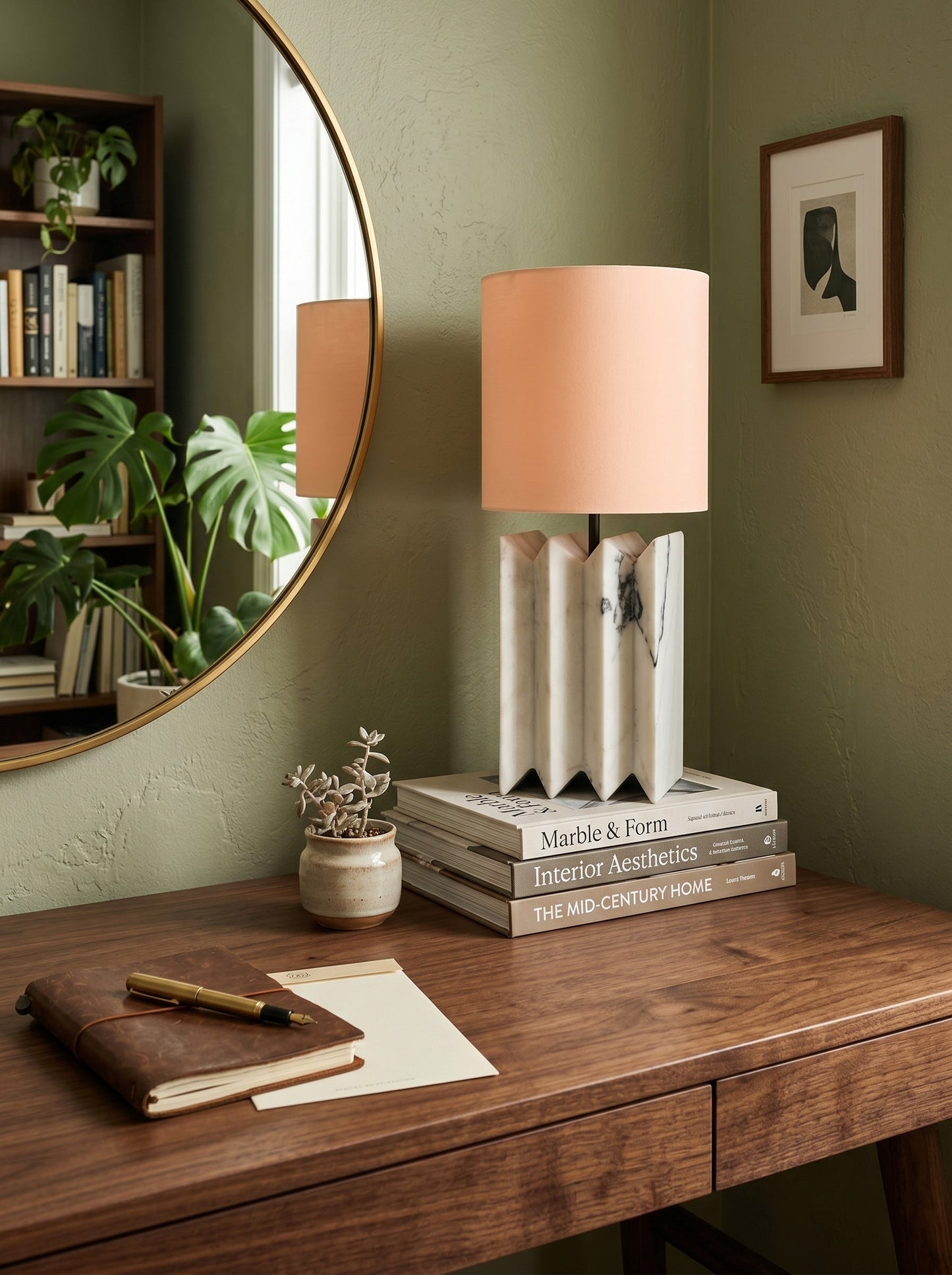 Jman Marble Table Lamp