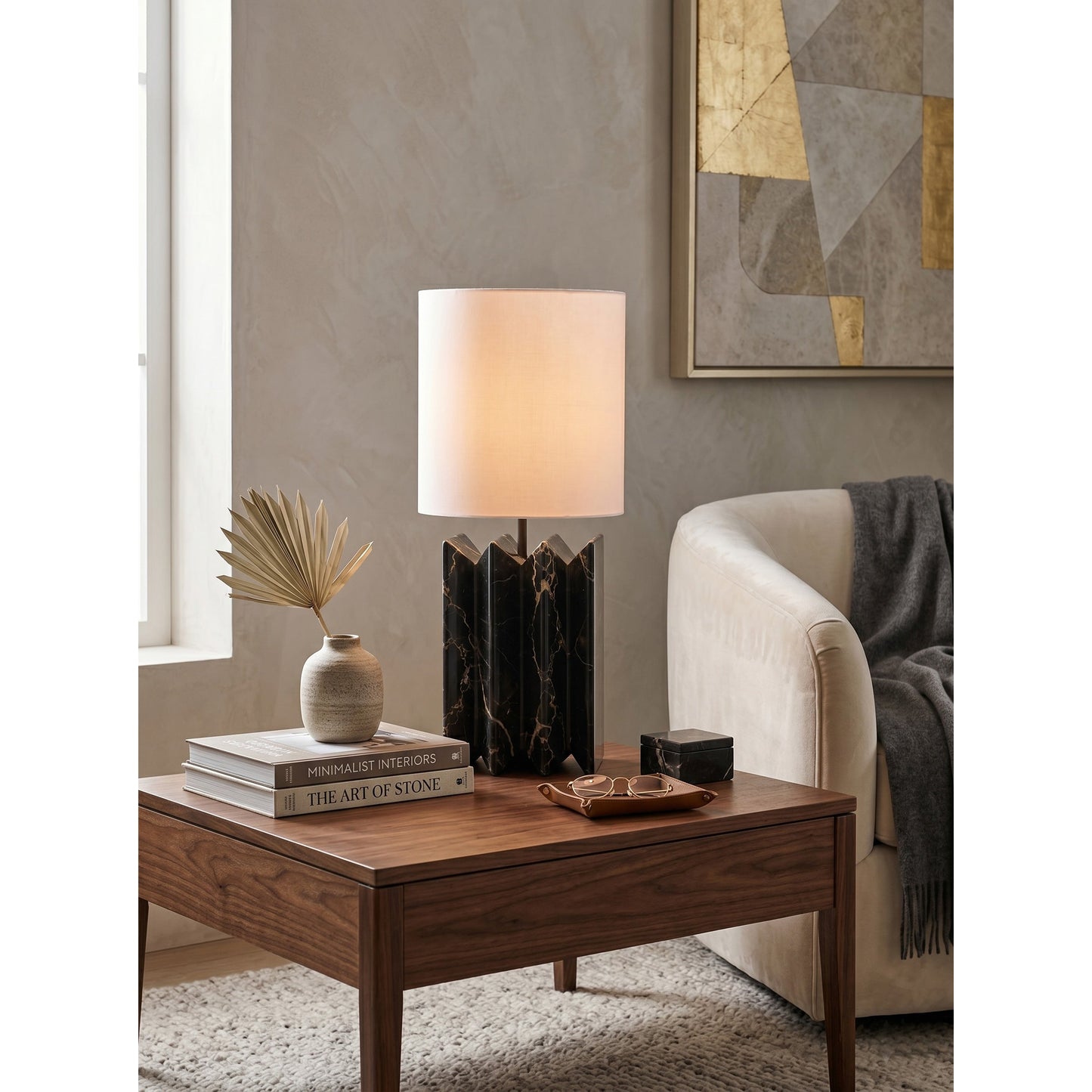 Jman Marble Table Lamp
