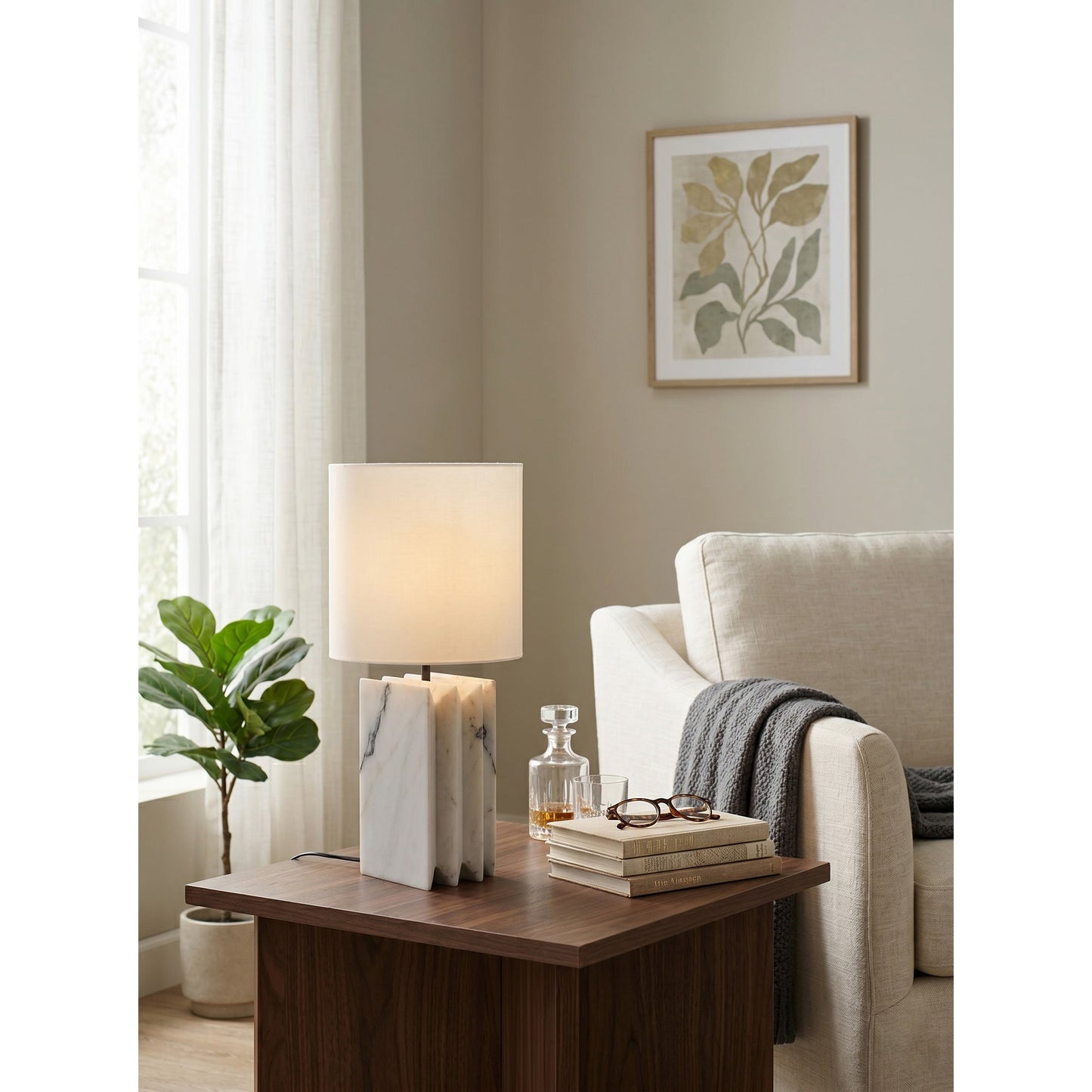 Jman Marble Table Lamp
