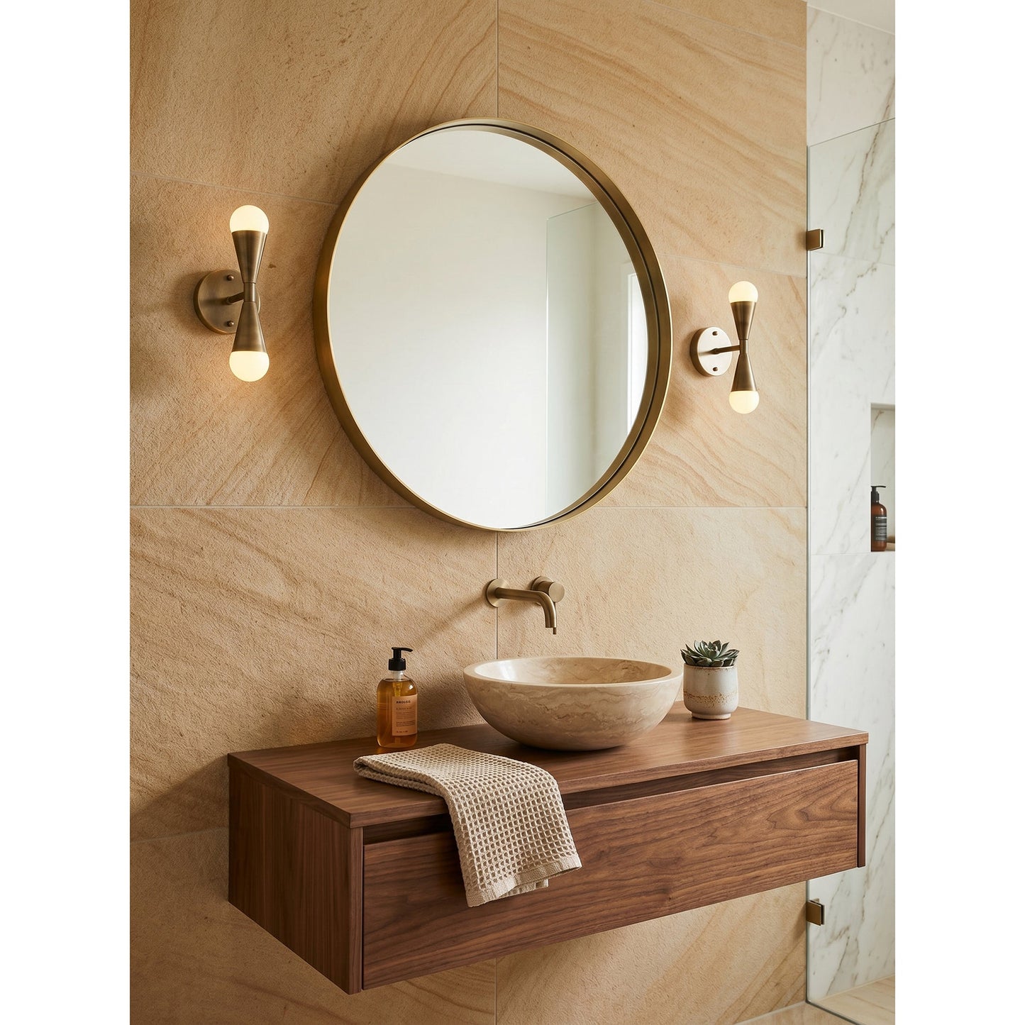 Karma Double Wall Sconce