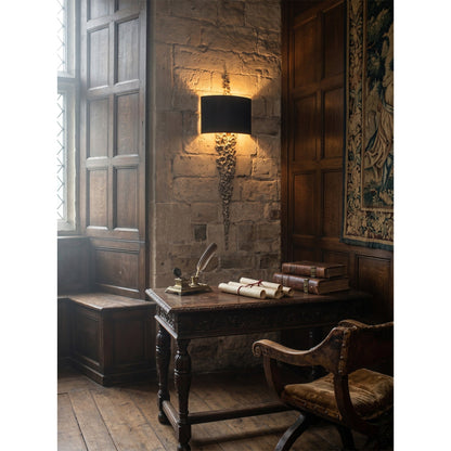 Lava Brass Wall Sconce