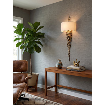 Lava Brass Wall Sconce