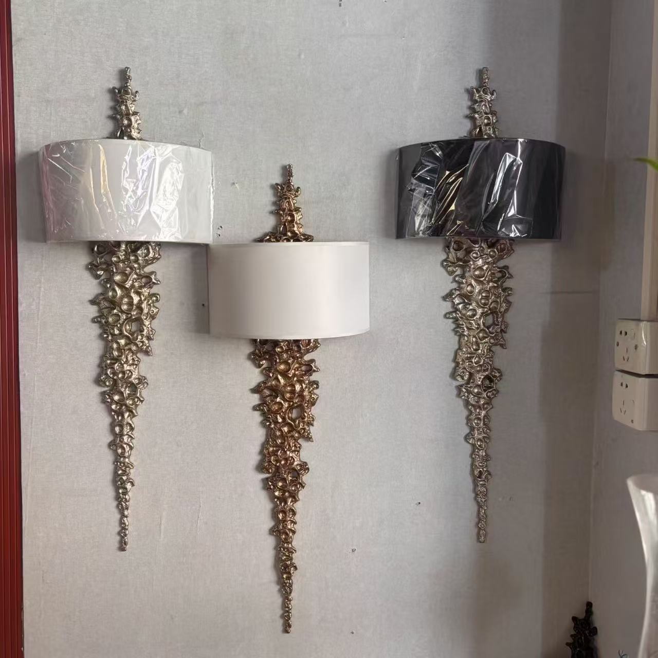 Lava Brass Wall Sconce
