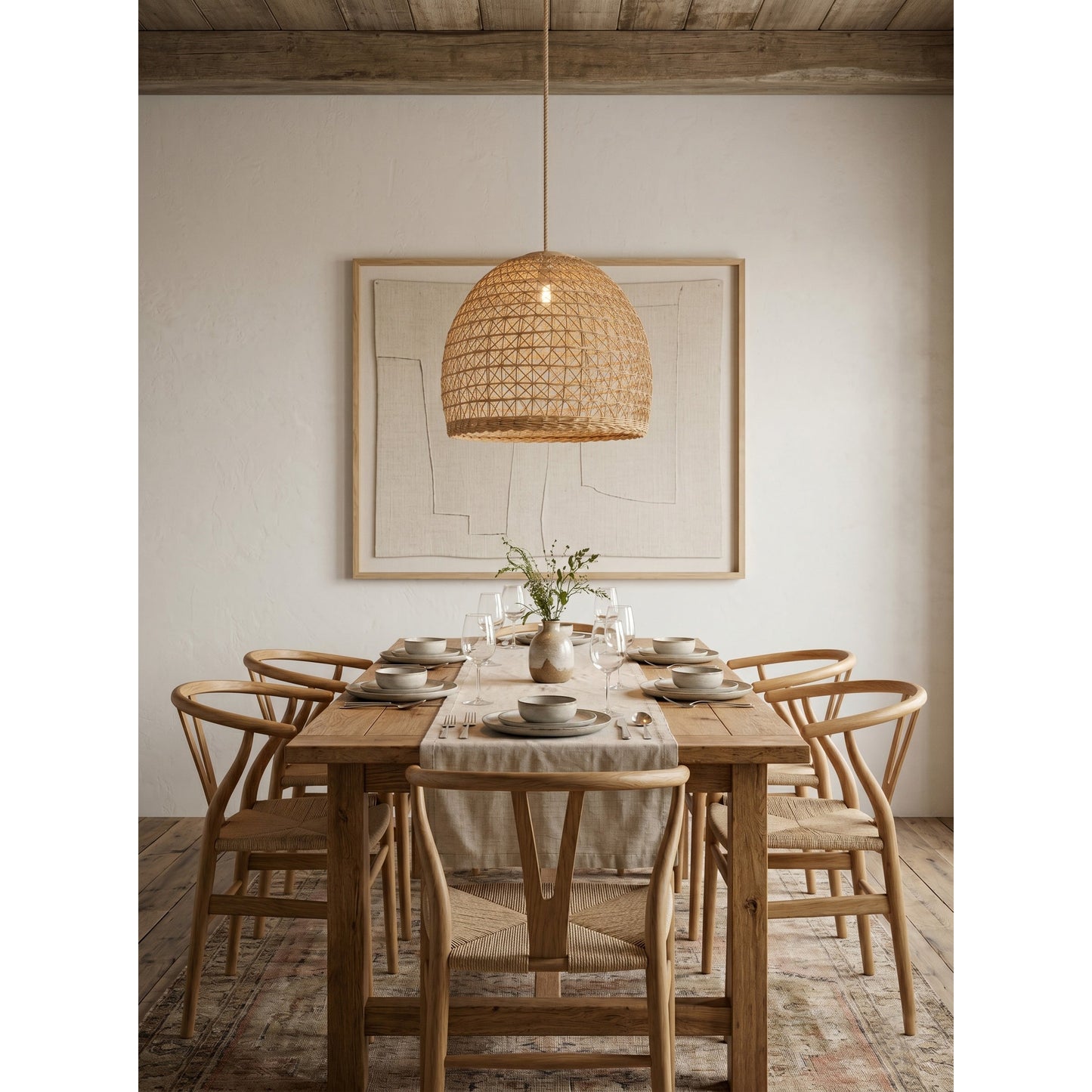 Lumiere Rattan Pendant Lamp