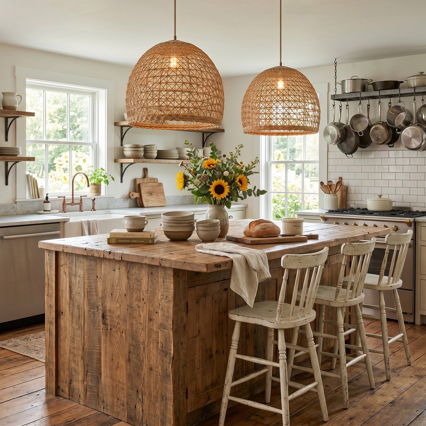 Lumiere Rattan Pendant Lamp