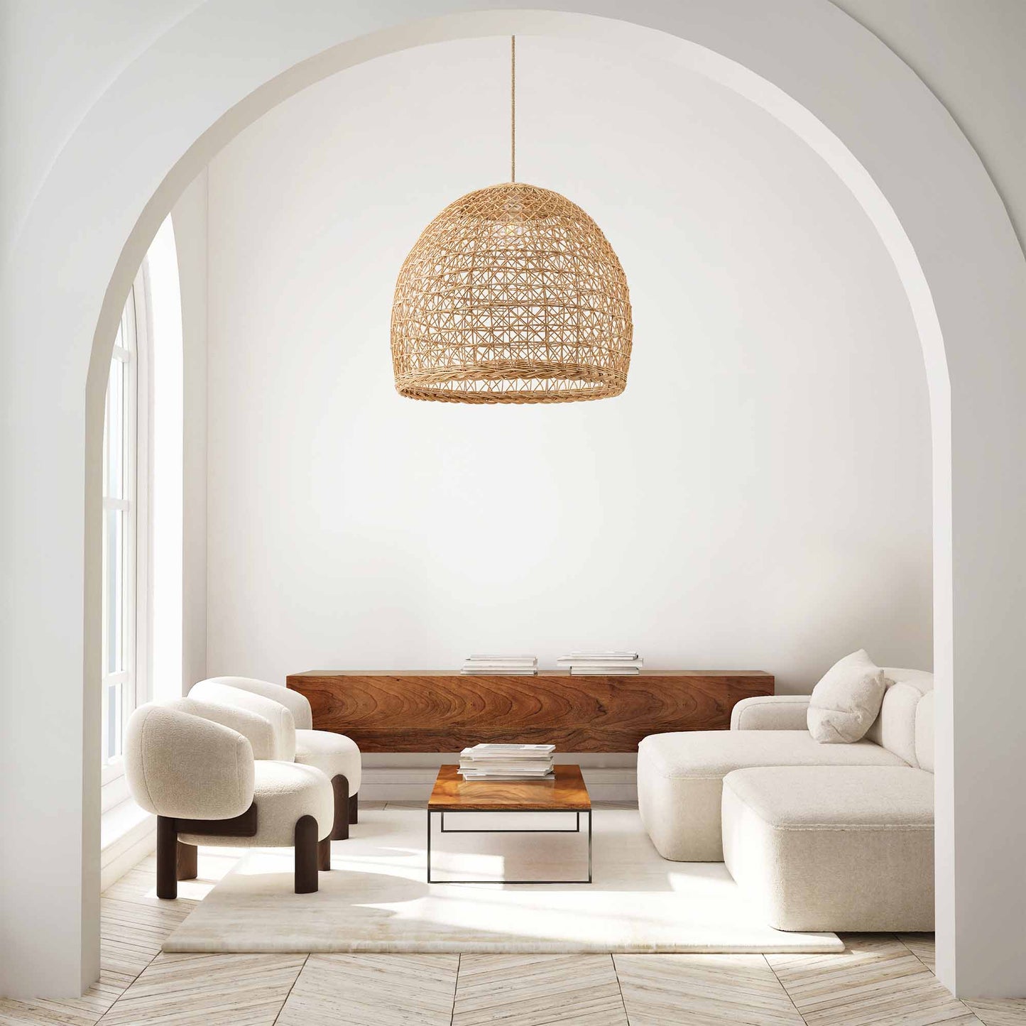Lumiere Rattan Pendant Lamp