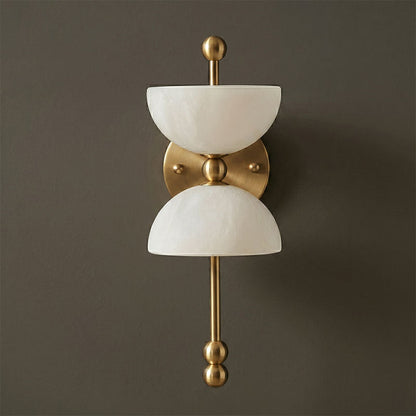 Lyra Alabaster Wall Lamp