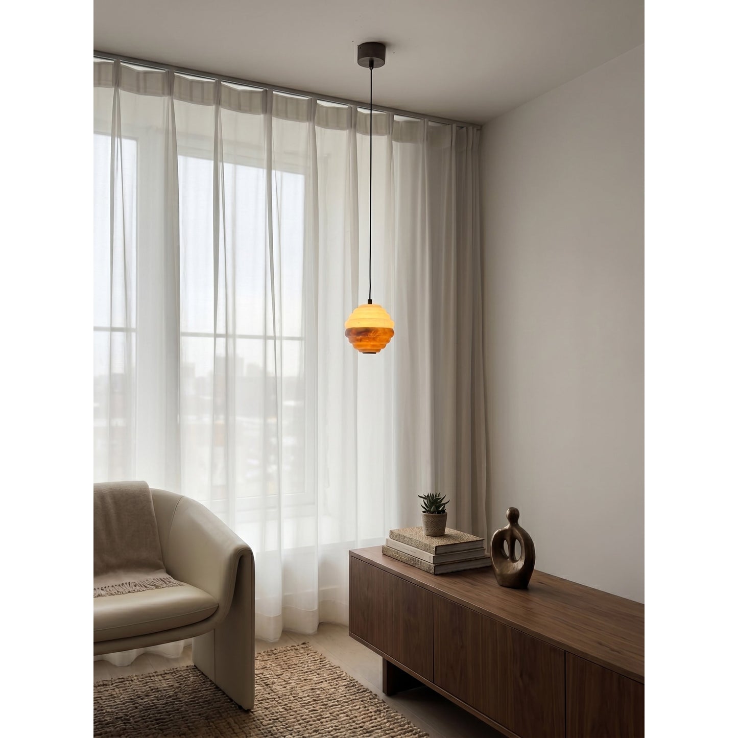 Mireille Alabaster Pendant Lamp