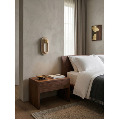 Pfaffikon Travertine Wall Sconce