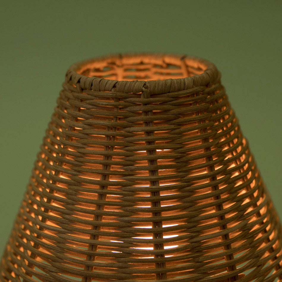 Rattan Ball Table Lamp