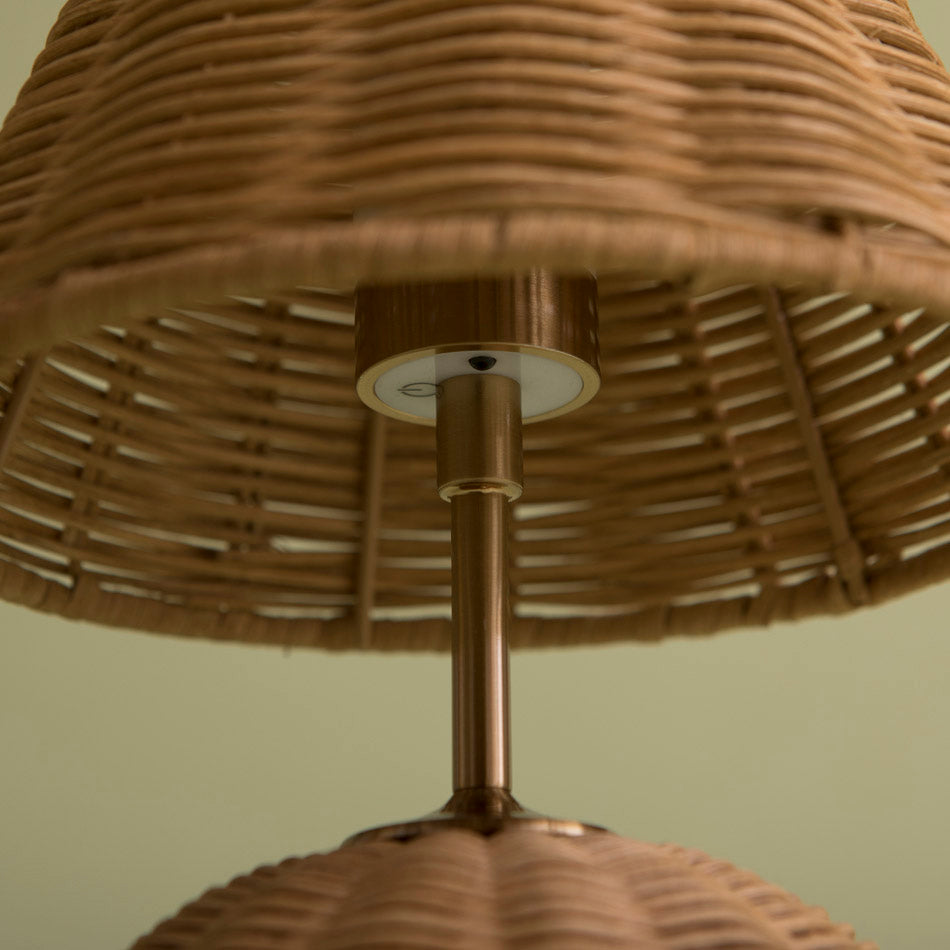 Rattan Ball Table Lamp