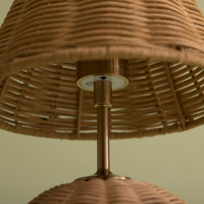 Rattan Ball Table Lamp