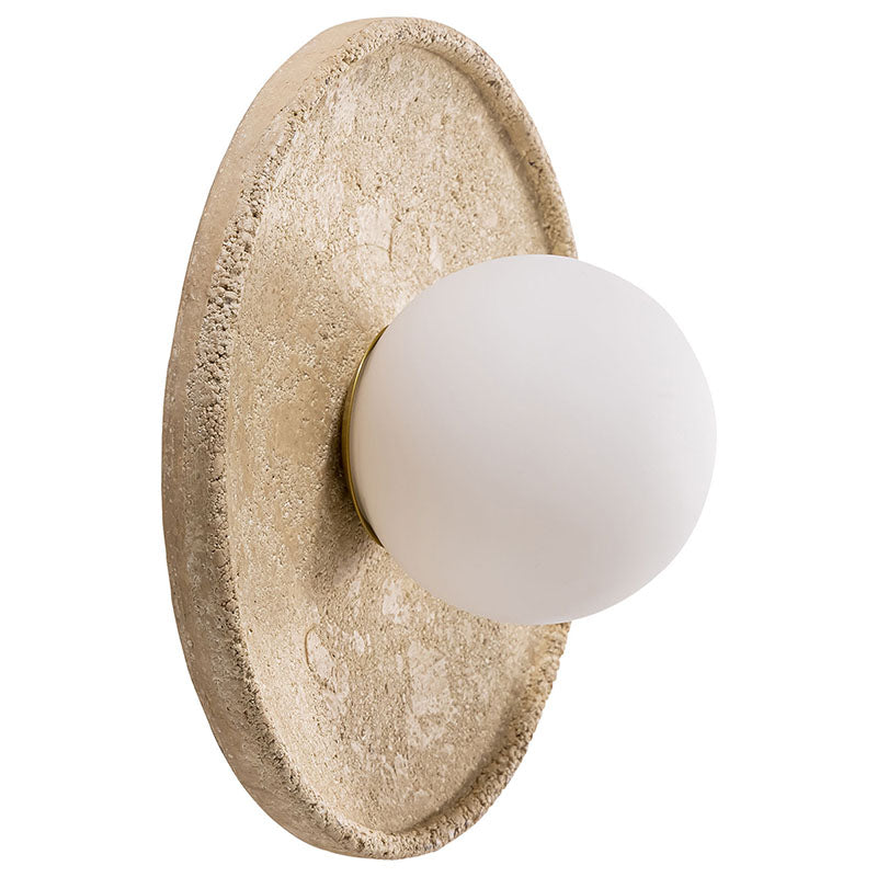 Riley Travertine Wall Sconce