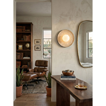 Riley Travertine Wall Sconce