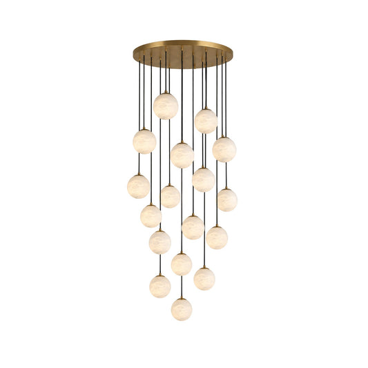 Savina Alabaster Chandelier