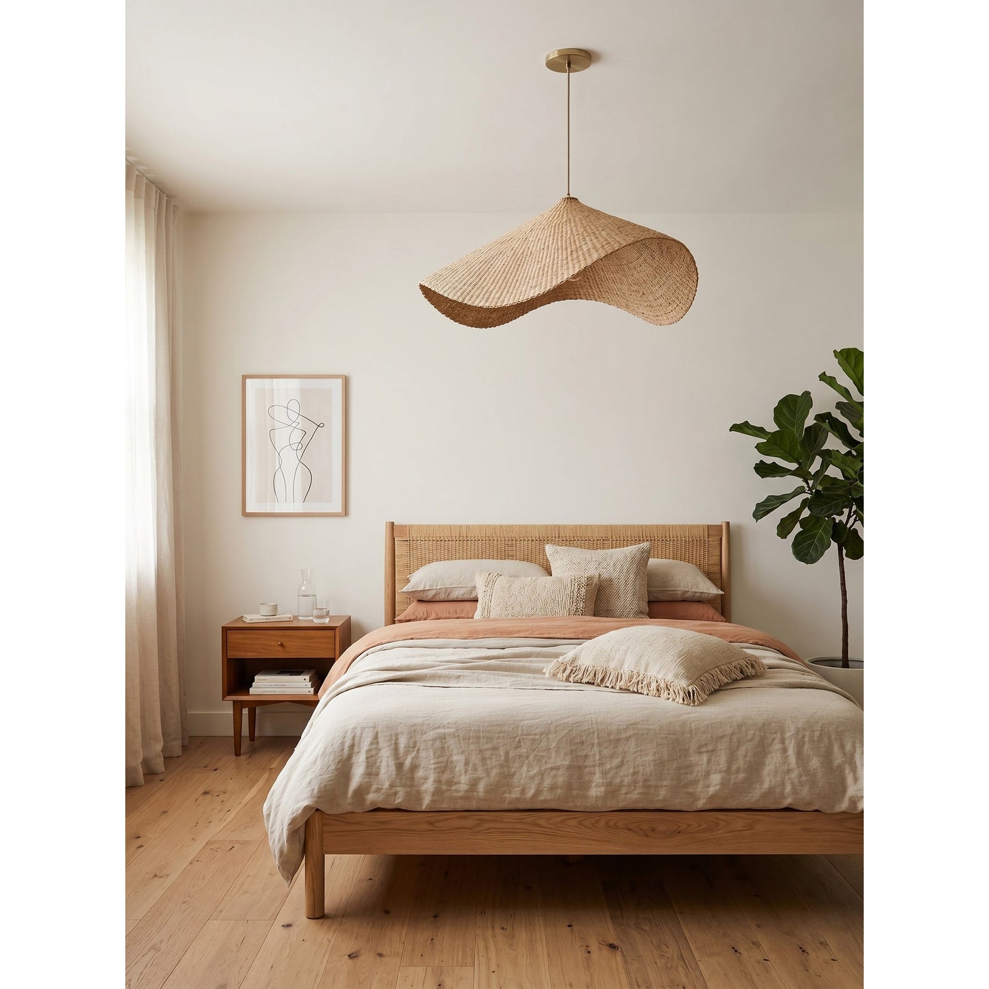 Spence Rattan Pendant Lamp