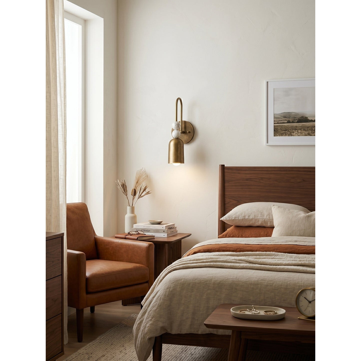 Sphere & Stem Wall Sconce