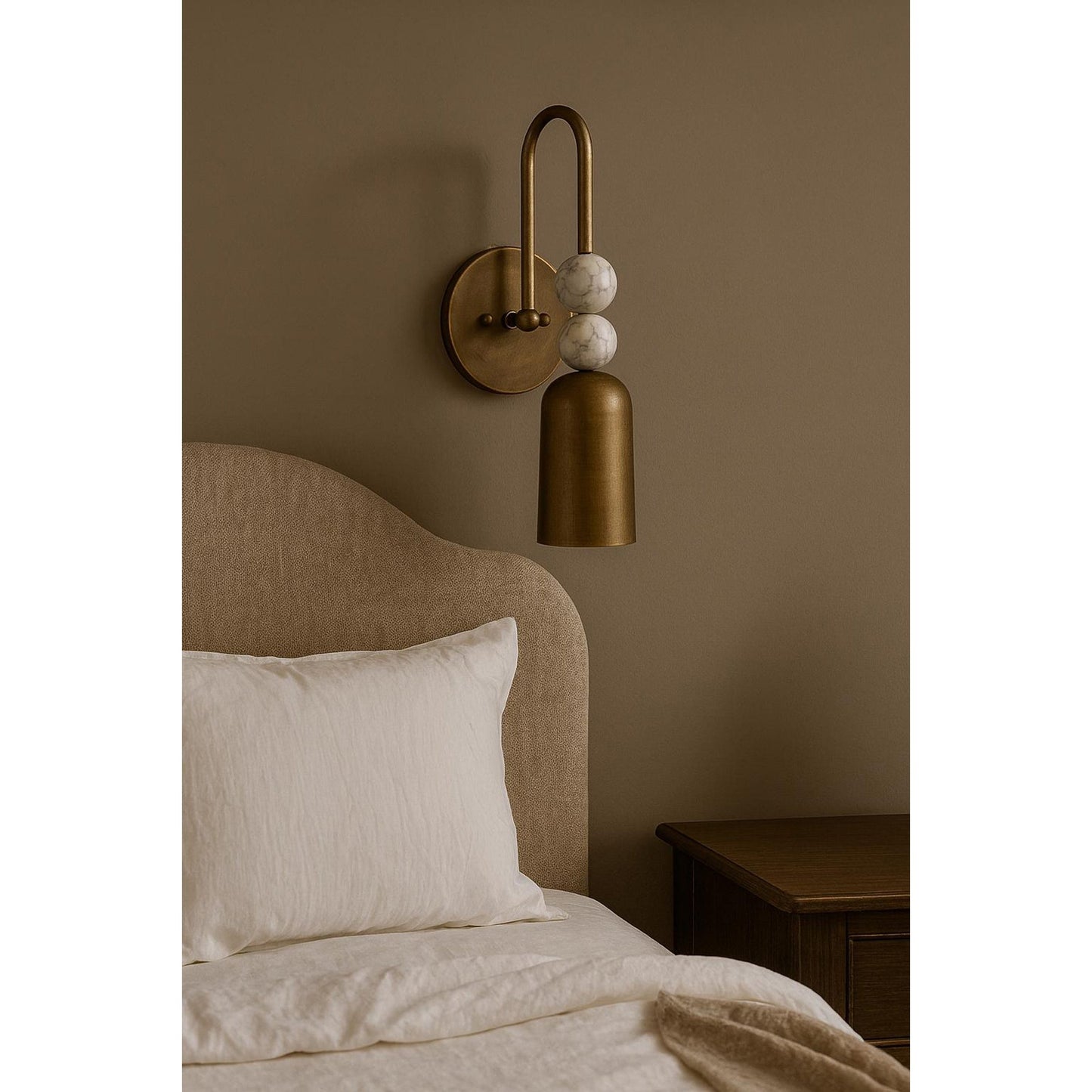 Sphere & Stem Wall Sconce