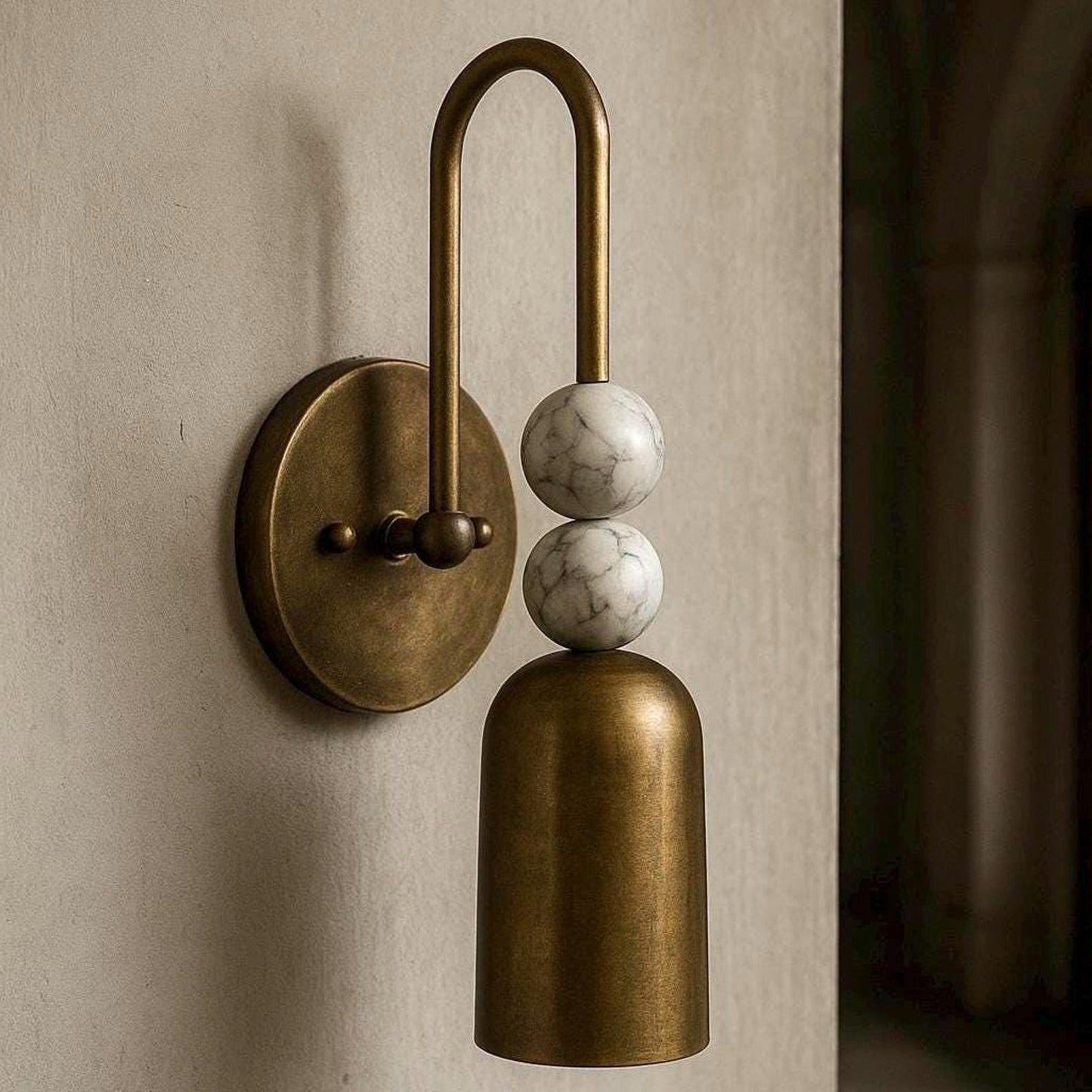 Sphere & Stem Wall Sconce