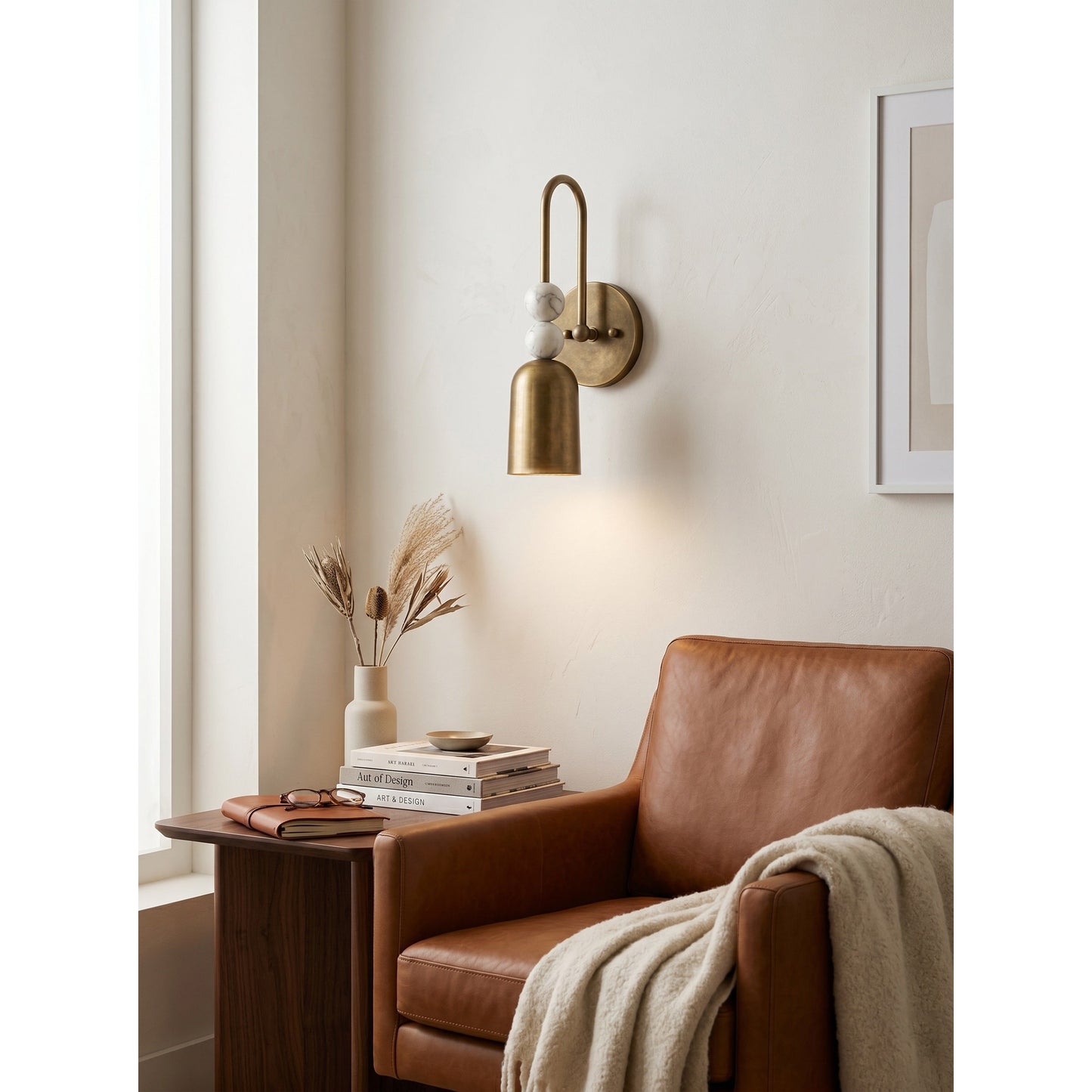 Sphere & Stem Wall Sconce
