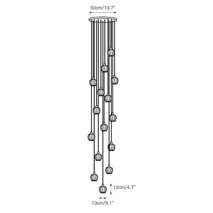 Lilin Alabaster Chandelier