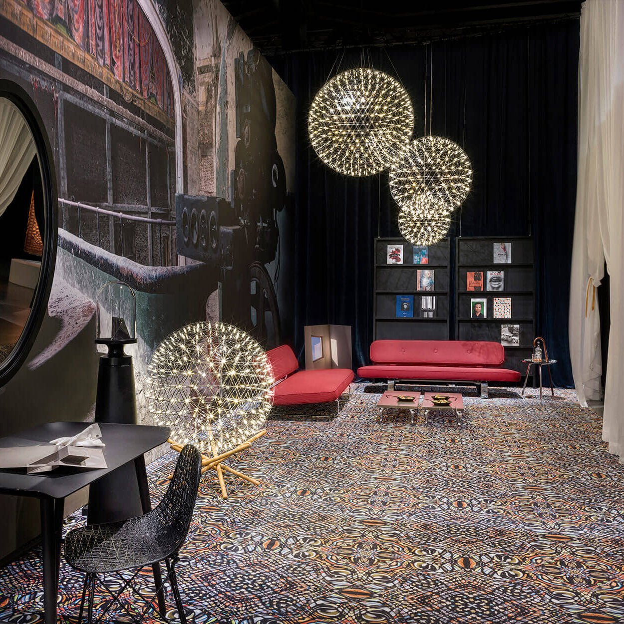 Geodesic LED Sphere Pendant Light