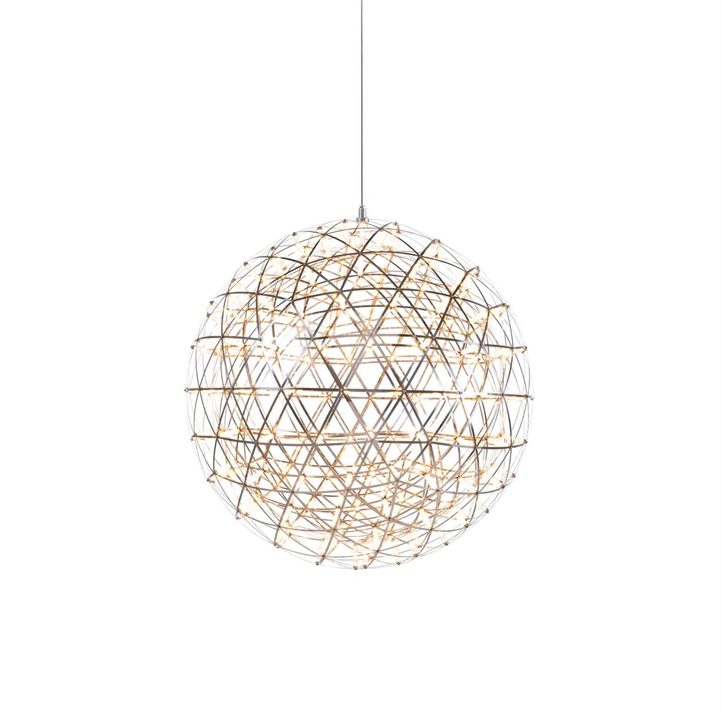 Geodesic LED Sphere Pendant Light