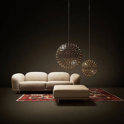 Geodesic LED Sphere Pendant Light