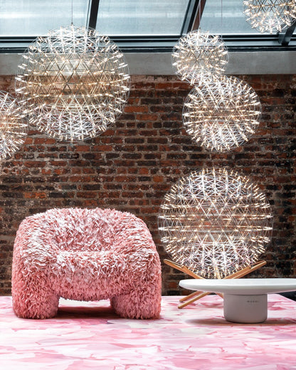 Geodesic LED Sphere Pendant Light