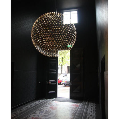 Geodesic LED Sphere Pendant Light