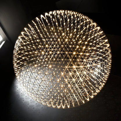 Geodesic LED Sphere Pendant Light