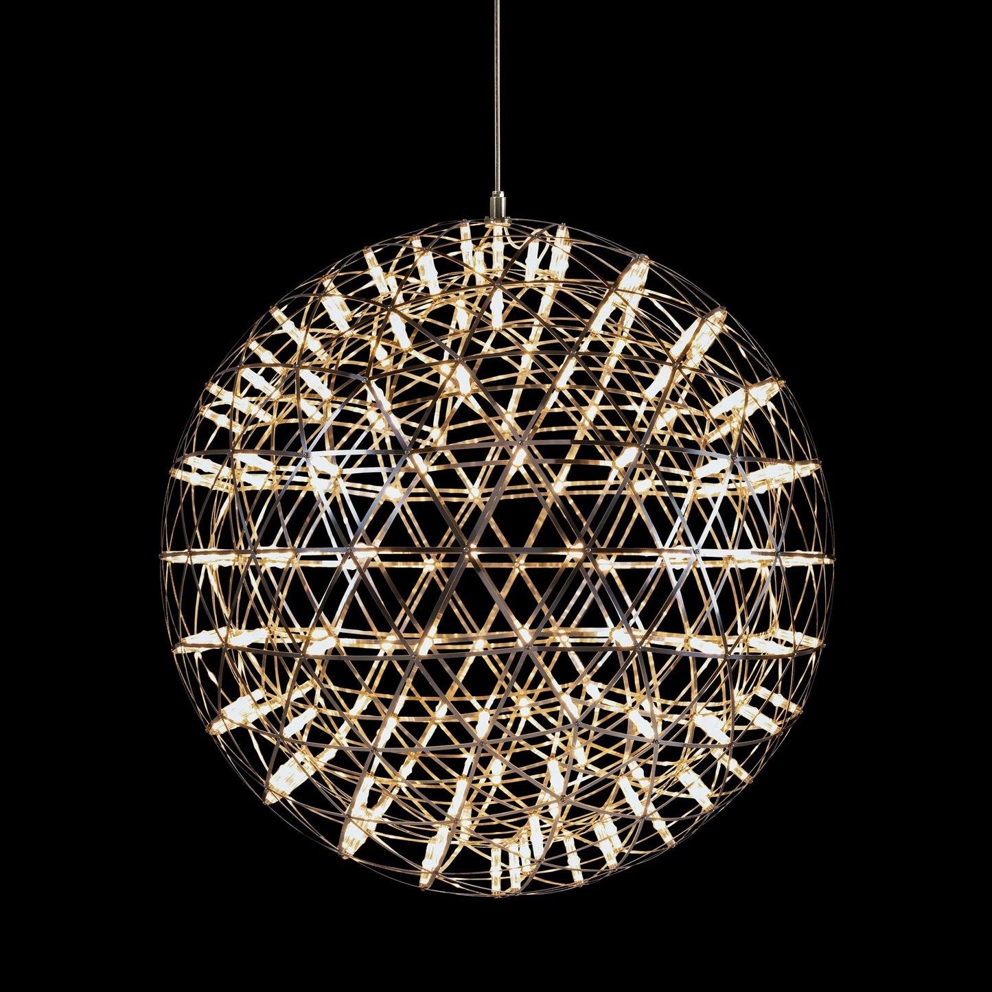 Geodesic LED Sphere Pendant Light