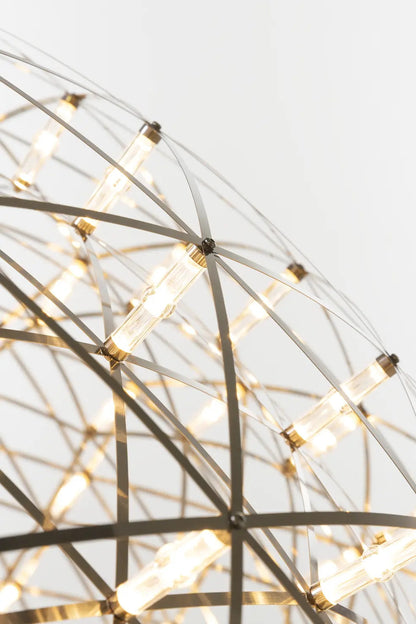 Geodesic LED Sphere Pendant Light