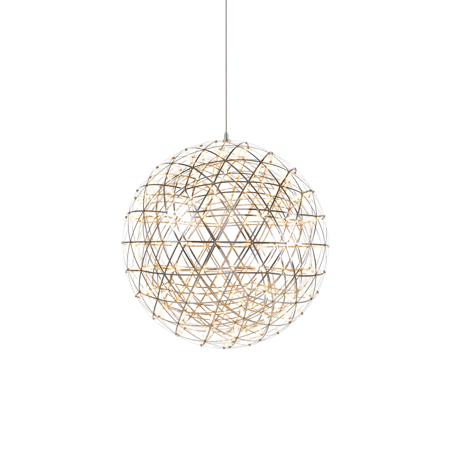 Geodesic LED Sphere Pendant Light