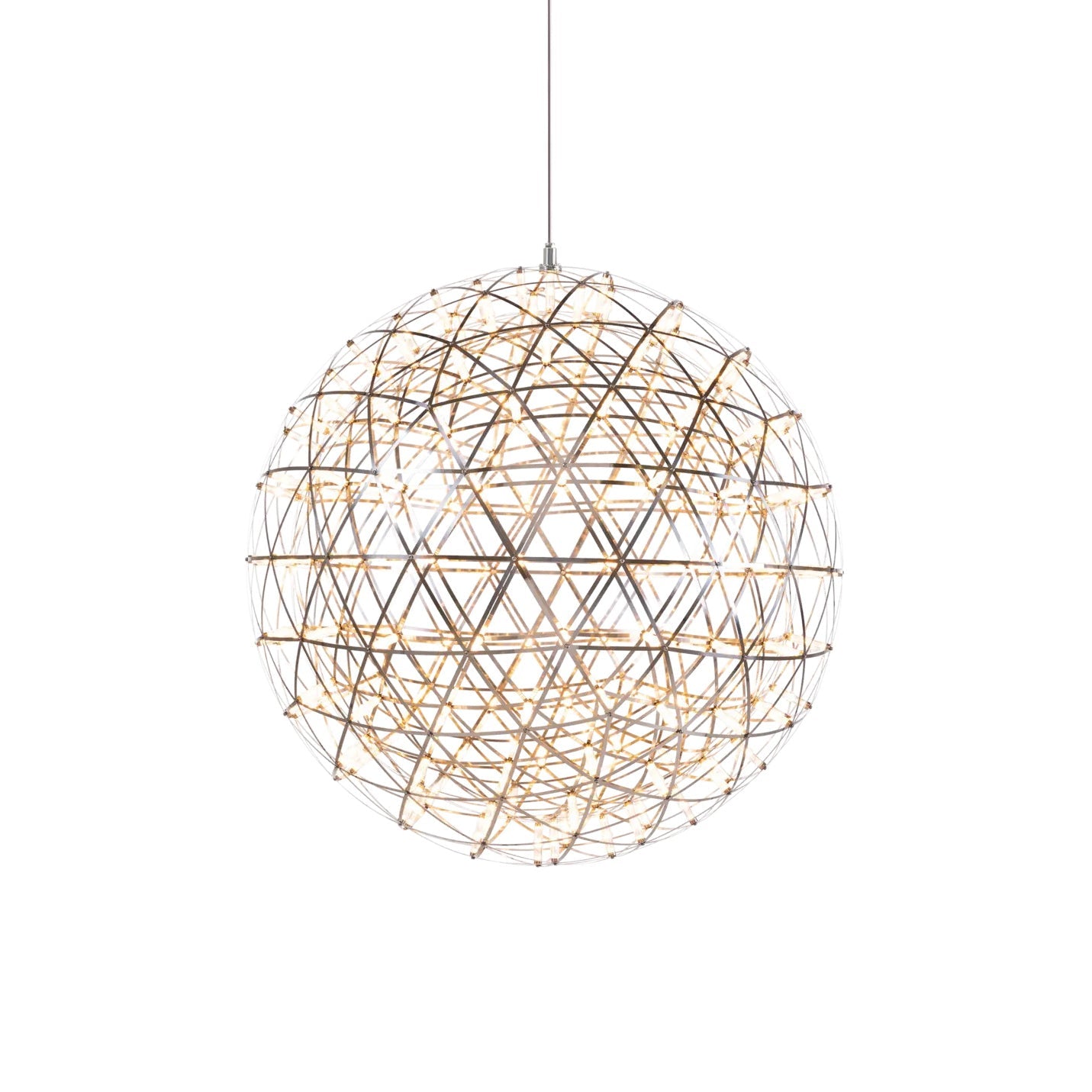 Geodesic LED Sphere Pendant Light
