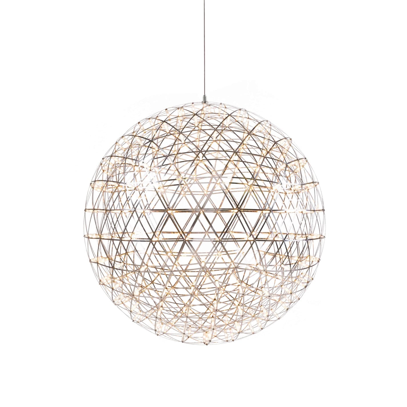 Geodesic LED Sphere Pendant Light