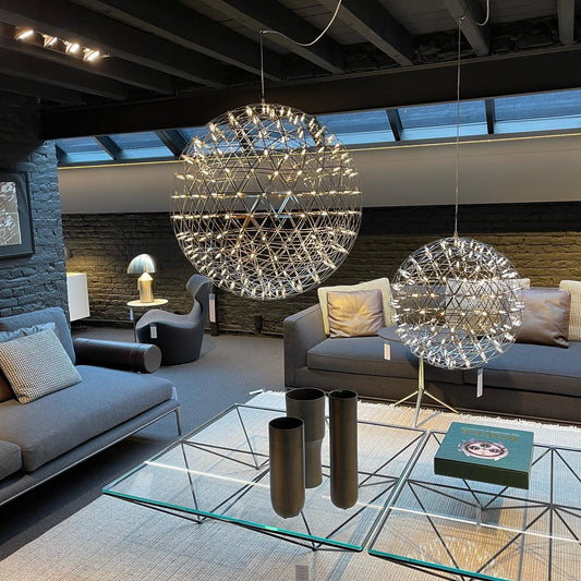 Geodesic LED Sphere Pendant Light