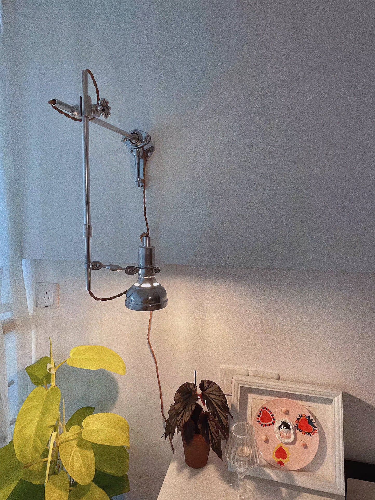 Ralph Rocker Arm Plug-in Wall Lamp