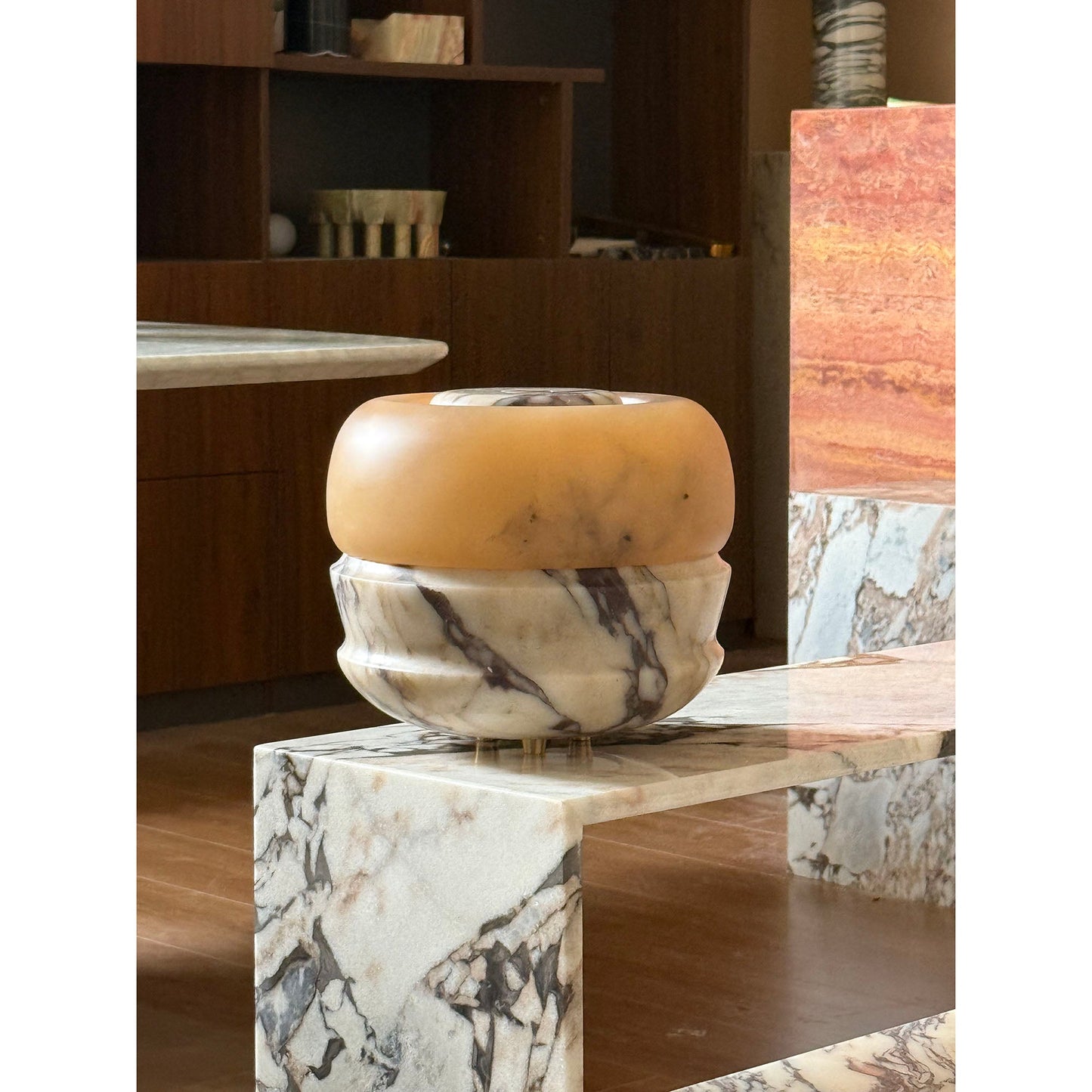 Ramson Stone Table Lamp