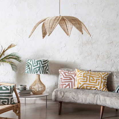 Rattan Leaves Pendant Lamp
