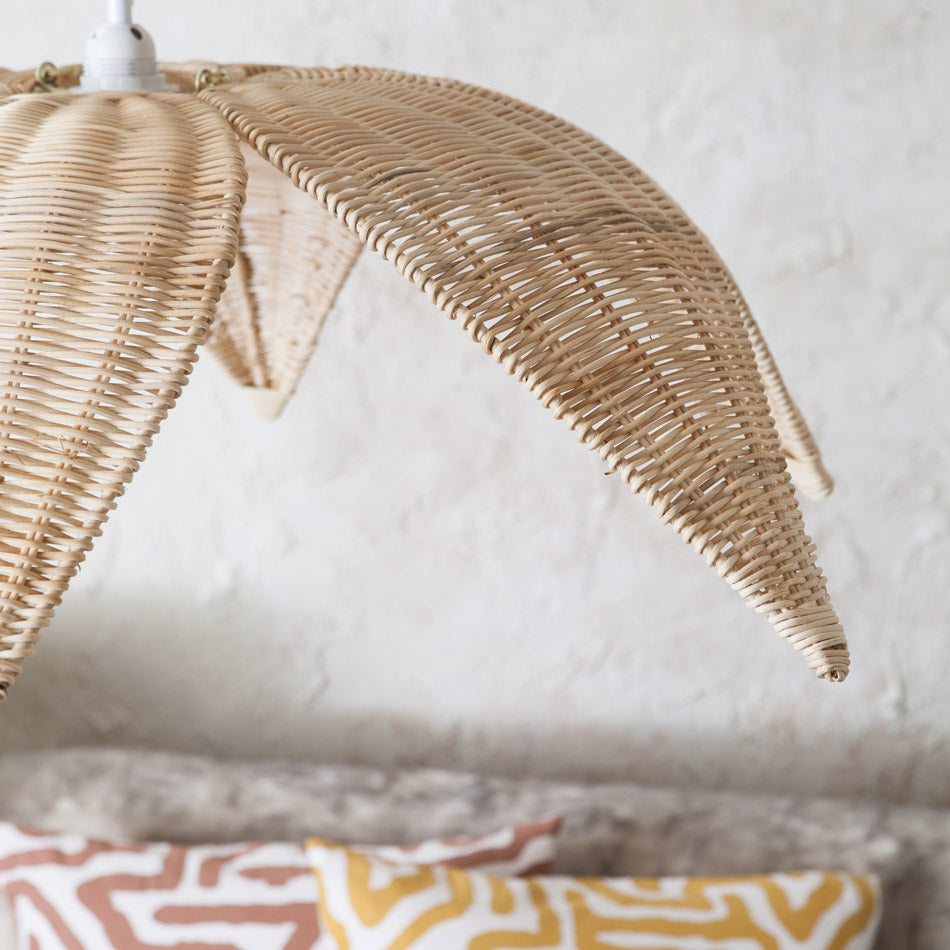 Rattan Leaves Pendant Lamp