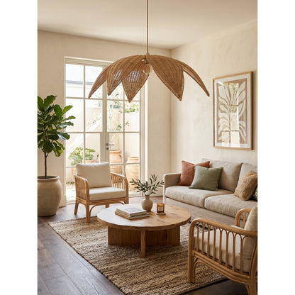 Rattan Leaves Pendant Lamp