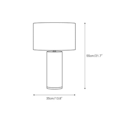 Remi Stone Table Lamp
