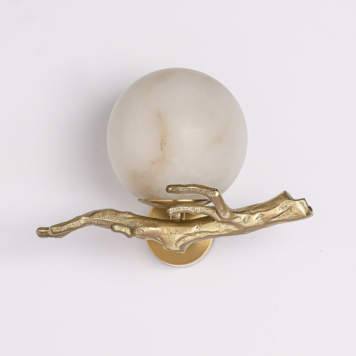 Retro Twigs Alabaster Wall Lamp