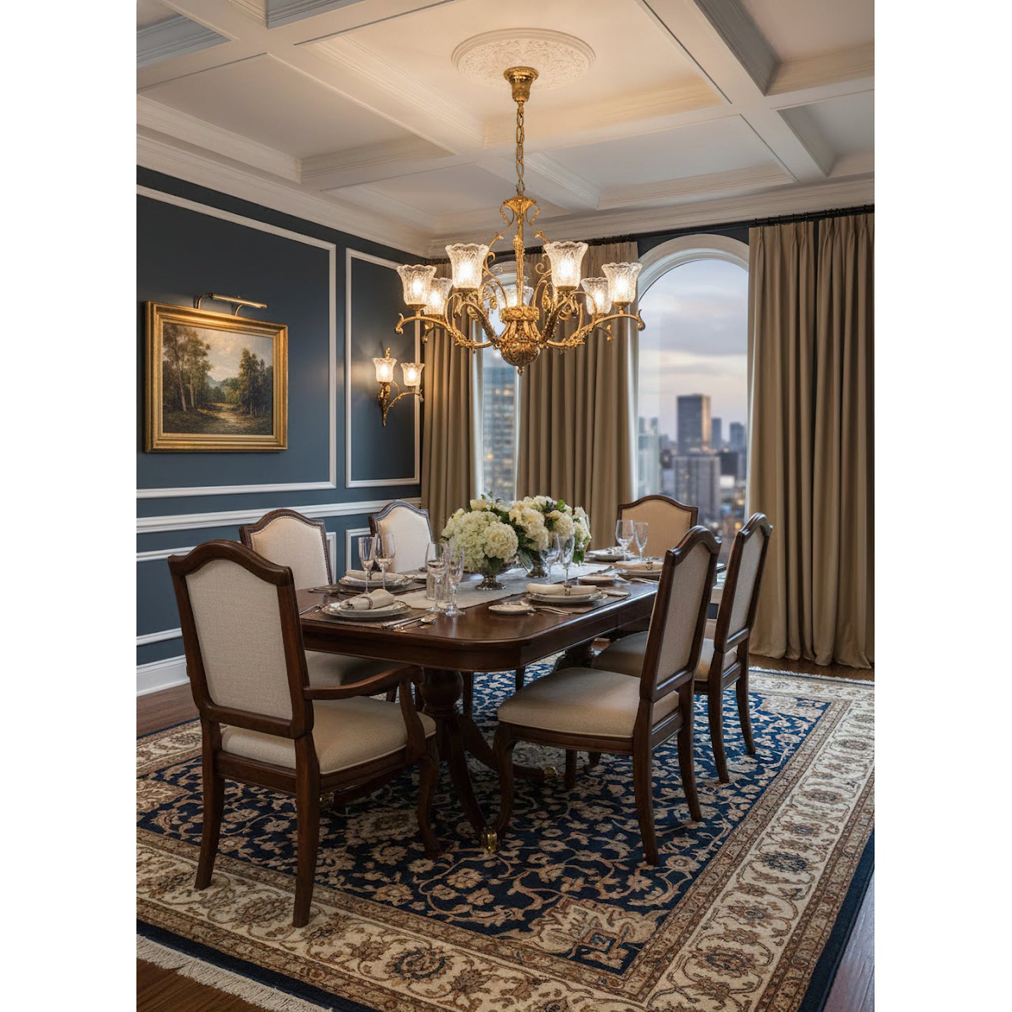 Revival Glass Chandelier