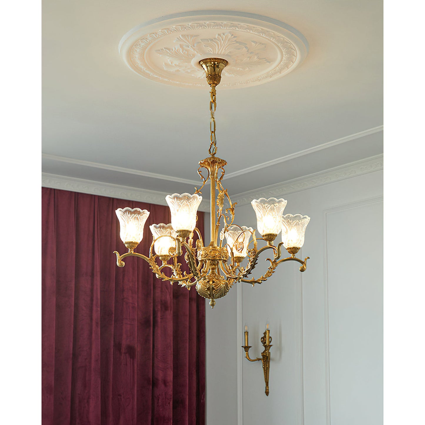 Revival Glass Chandelier