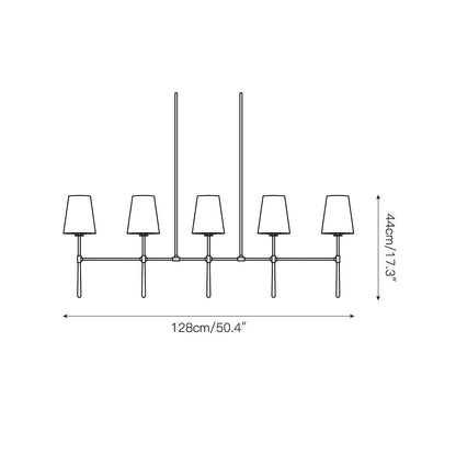Rhodes Linear Chandelier