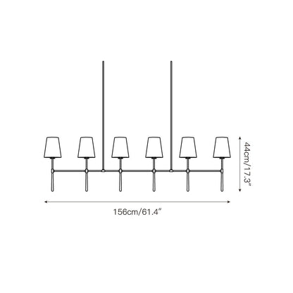 Rhodes Linear Chandelier