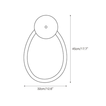 Rigel wall lamp