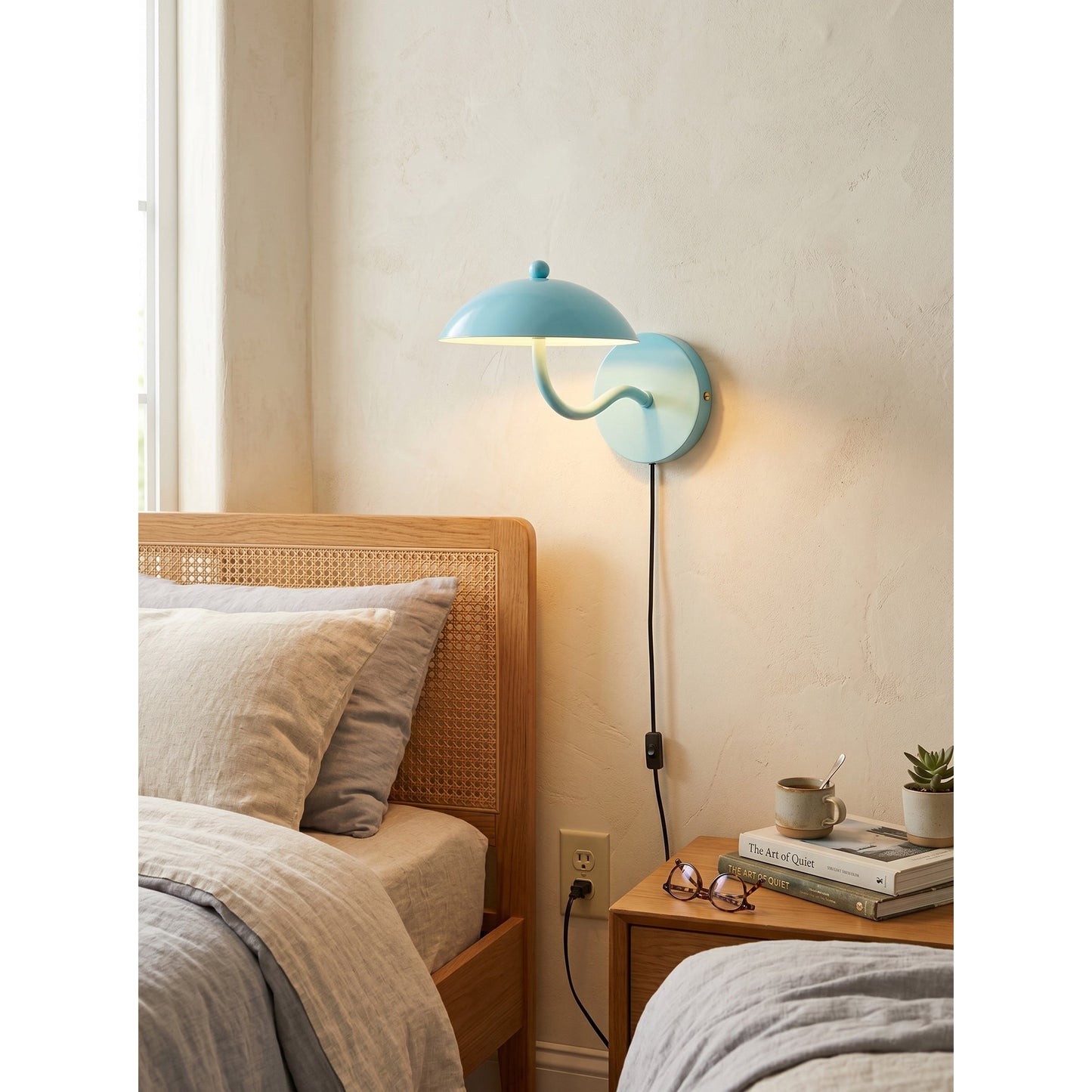 Ripple Plug-in Wall Lamp